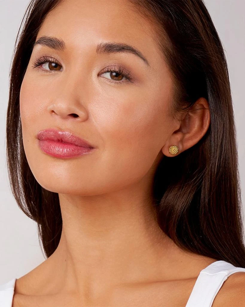 LAGOS Caviar Gold Collection 18K Gold Stud Earrings 1