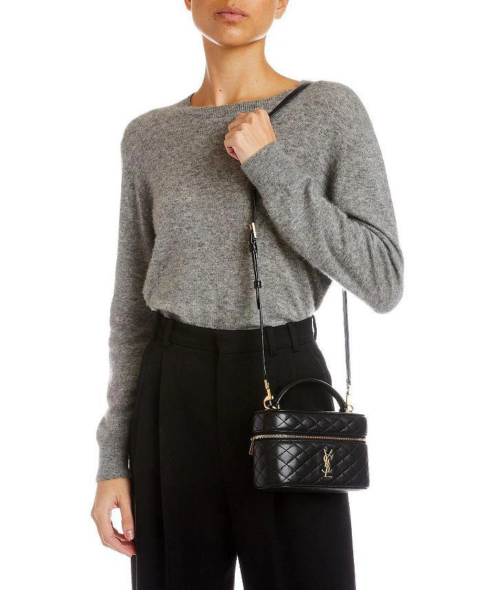 Yves Saint Laurent Gaby Mini Vanity Bag in Lambskin 2