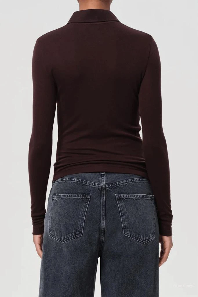 AGOLDE Agolde - Amos Long Sleeve Polo 2