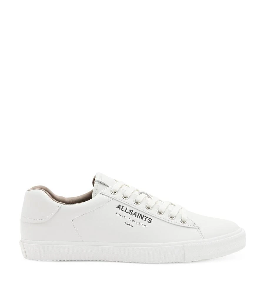 ALL SAINTS Leather Underground Low-Top Sneakers 1