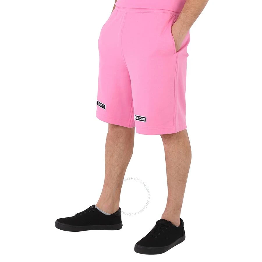 Burberry Men's Bubblegum Pink Jersey Shorts 3