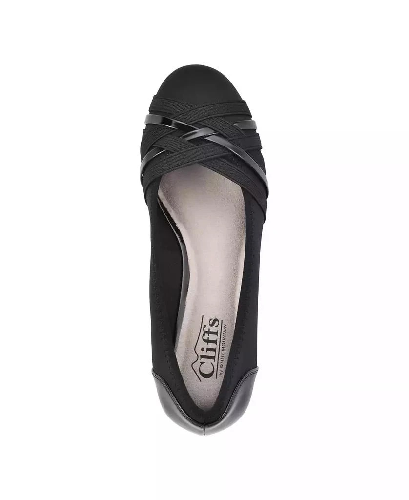 White Mountain Women's Bowie Wedge Shoe 4