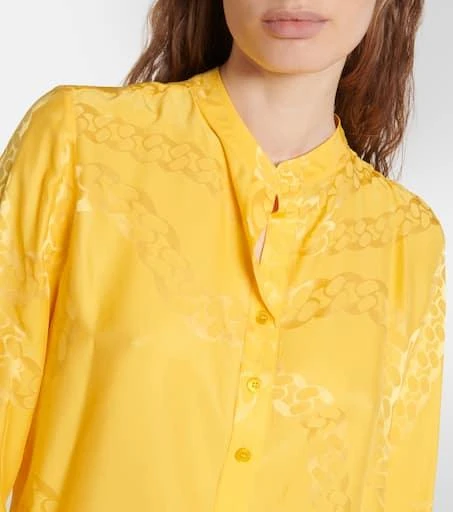 Stella McCartney Falabella jacquard shirt 4