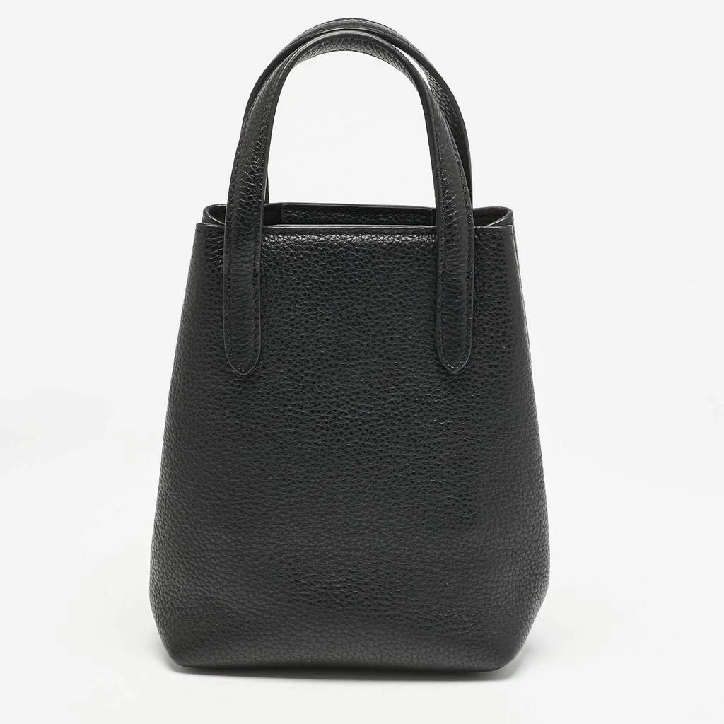 Salvatore Ferragamo Salvatore Ferragamo Black Leather Mini Travel Tote 4
