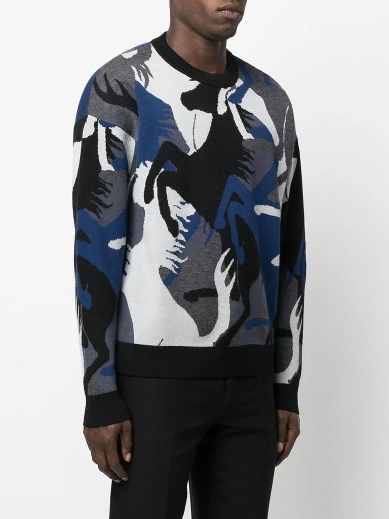 Ferrari FERRARI - Printed Crewneck Sweater 1