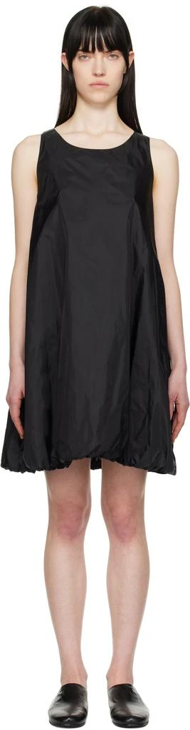 black ruffle mini dresses long sleeve LONG SLEEVE PLEATED FRONT RUFFLE HEM MINI DRESS – Riah Fashion