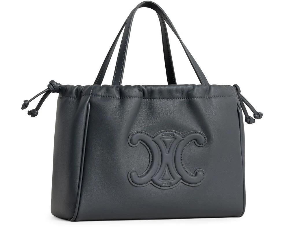 CELINE Small cabas Drawstring cuir Triomphe in smooth calfskin 1