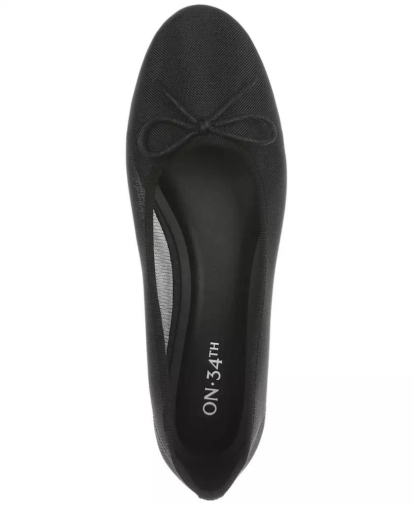 On 34th Women's Claudiaa Mesh Ballet Flats, Created for Macy's 4