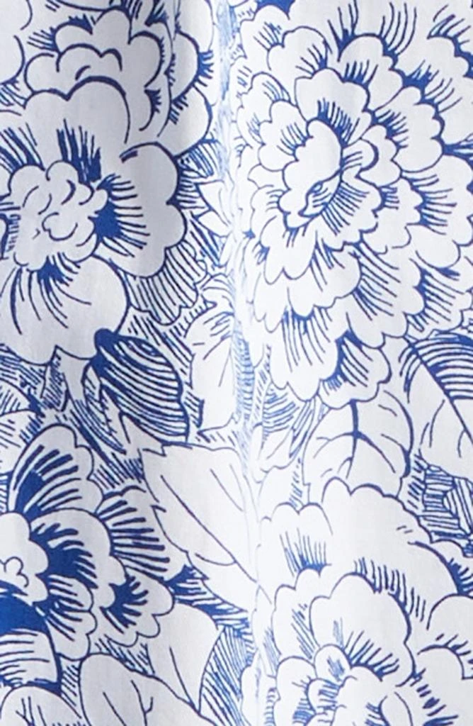 Cinq à Sept Floral Print A-Line Dress 6