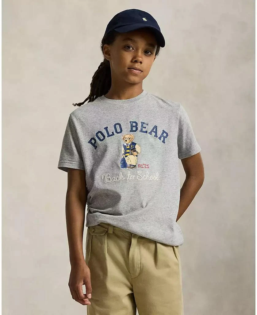 Ralph Lauren Boys 8-20 Polo Bear Cotton Jersey Tee