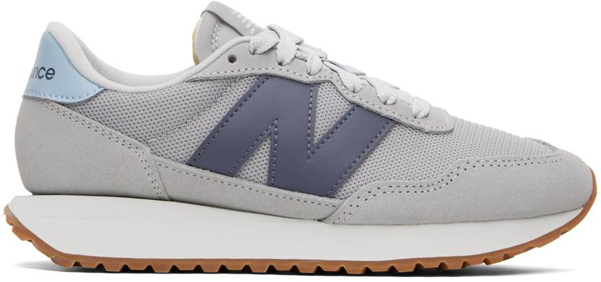 New Balance Gray 237 Sneakers