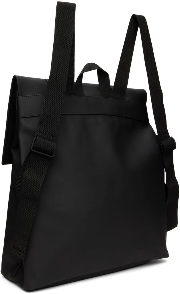 RAINS Black MSN Backpack 3
