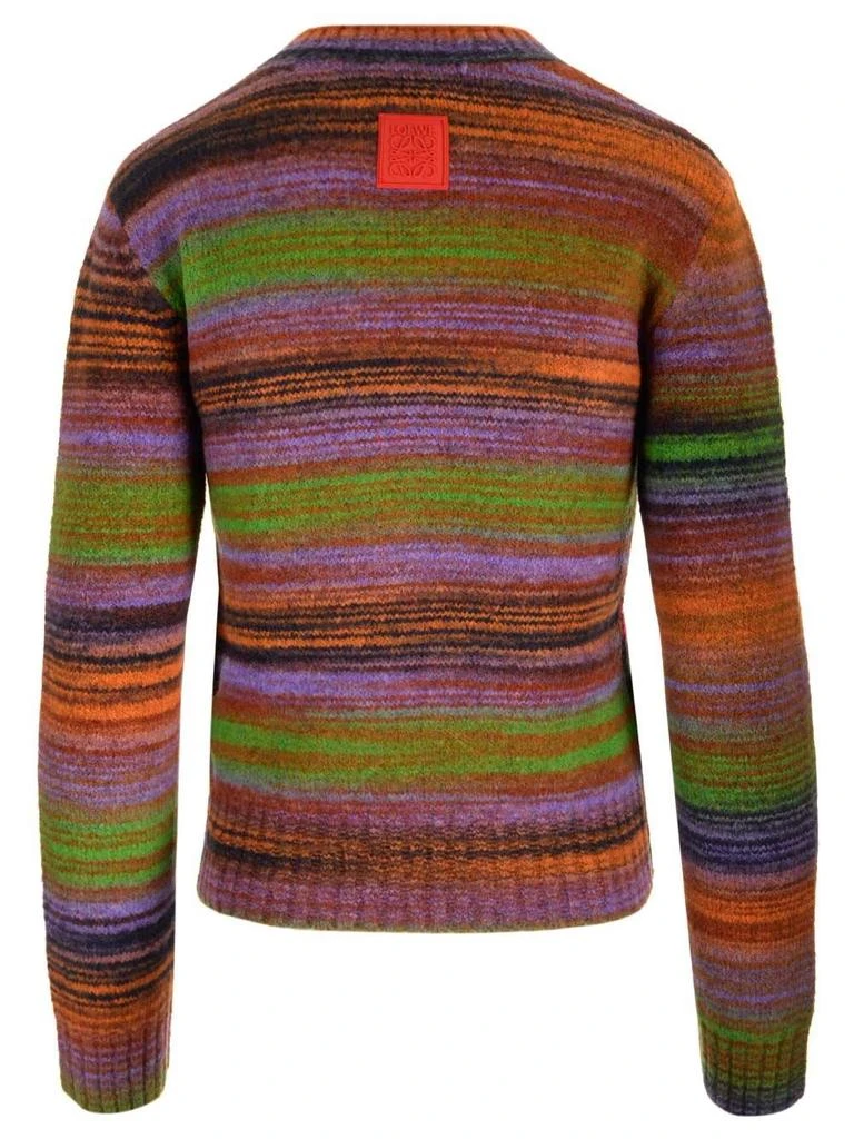 Loewe Loewe Anagram-Patch Knitted Jumper 2