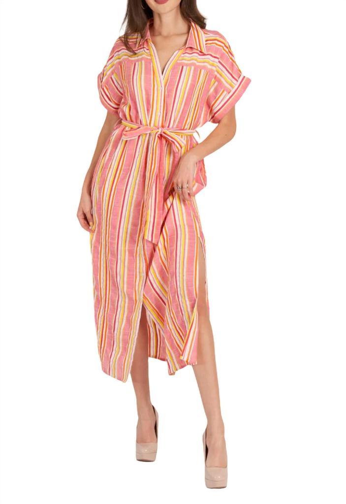 En Creme En Creme - Maya Maxi Shirt Dress