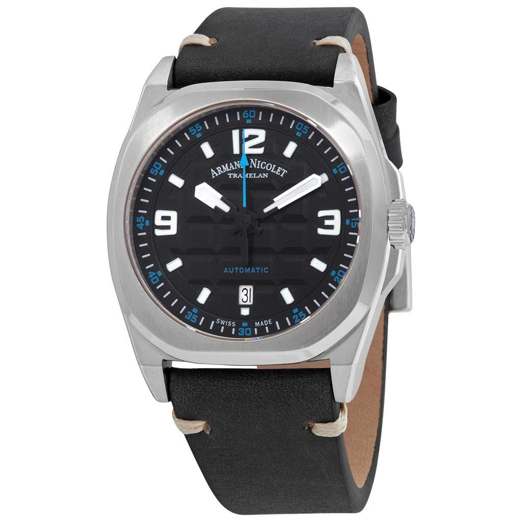 Armand Nicolet Armand Nicolet JH9 Automatic Black Dial Men's Watch A660HAA-NZ-PK4140NR