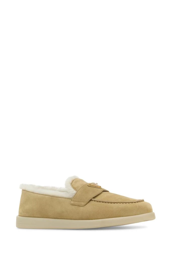 Prada Beige suede loafers 1