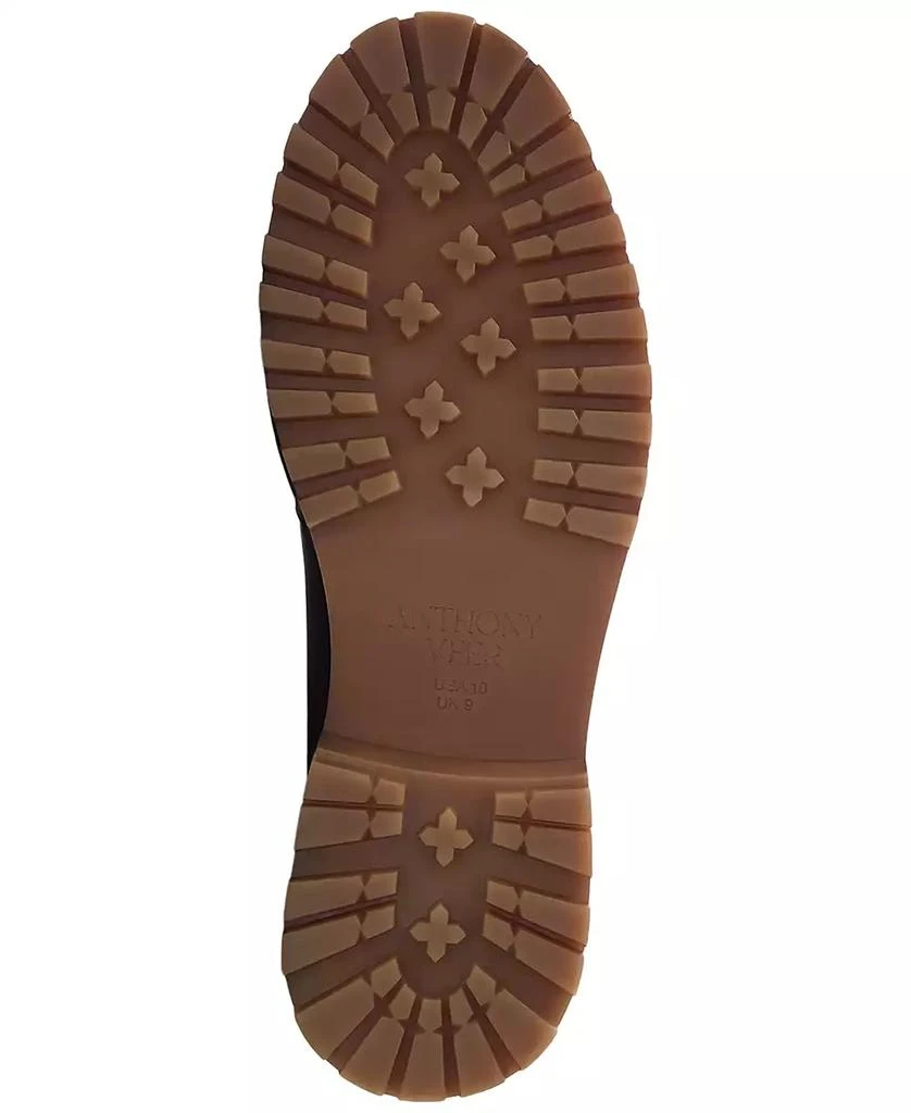 Anthony Veer Men's Prescott Wingtip Derby Round Toe Shoes 5