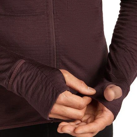 Icebreaker Merino Blend 200 RealFleece Descender LS Zip Hoodie - Men's 5