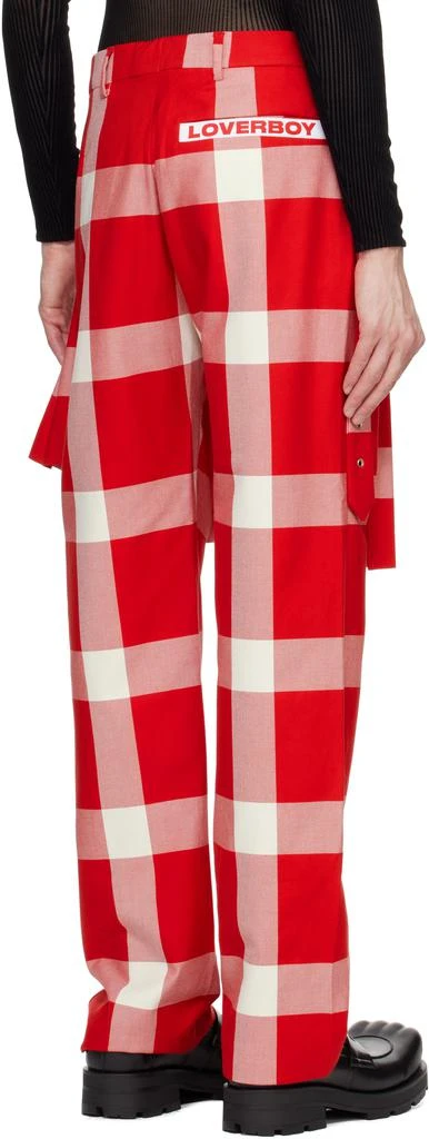 Charles Jeffrey Loverboy Red Skouser Trousers 3