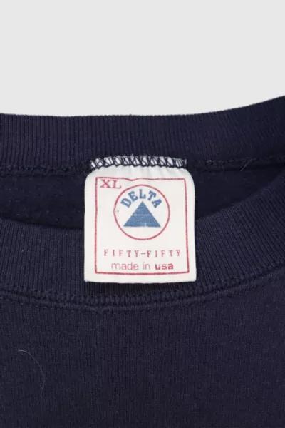 Delta Vintage University of Michigan Wolverines Sweatshirt 001