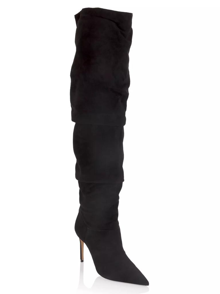 Schutz Ashlee Suede Over-The-Knee Boots