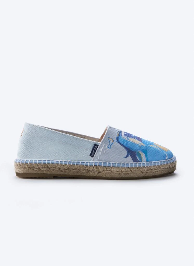 Viscata Barceloneta Mediterranean Dreams Canvas Espadrilles Flats