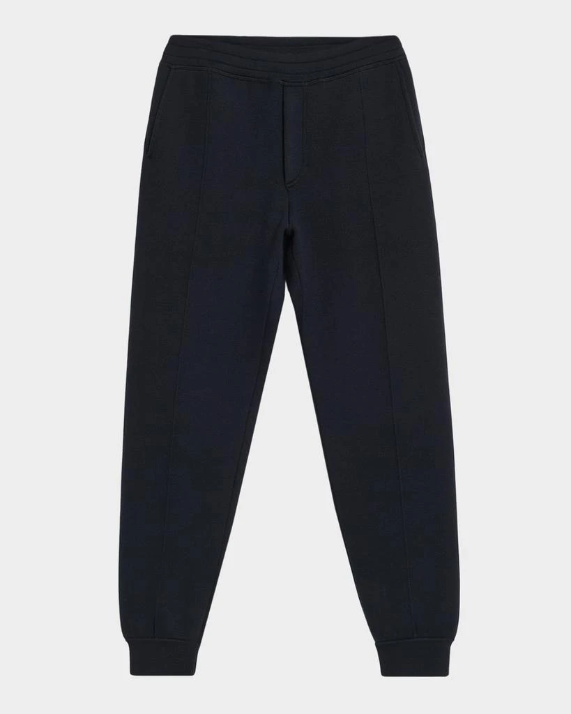 Tom Ford Men
s Double-Faced Pintuck Jogger Pants
