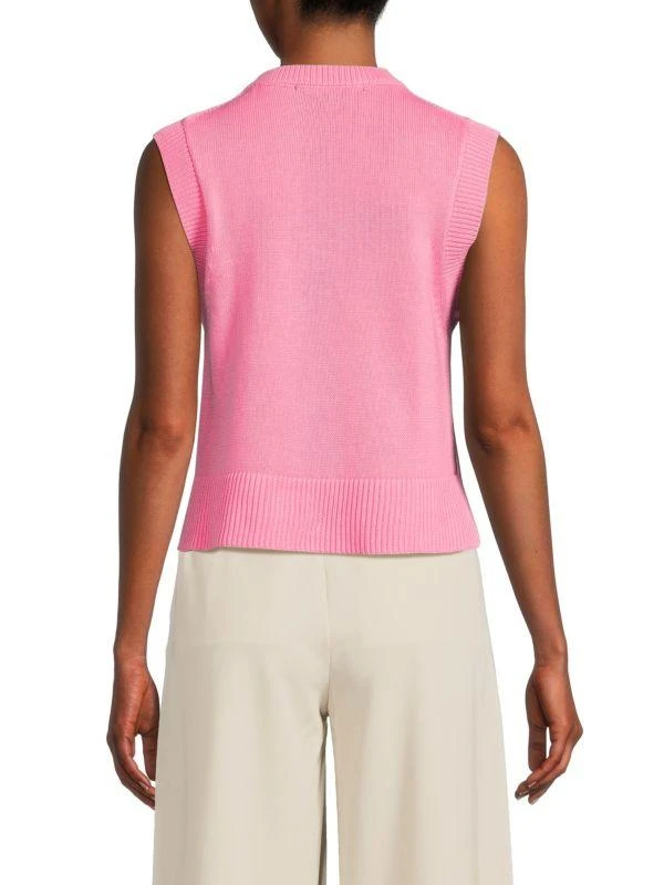 French Connection Mozart Crewneck Sweater Vest 2