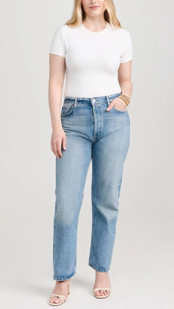 AGOLDE 90s Pinch Waist: High Rise Straight Jeans 7