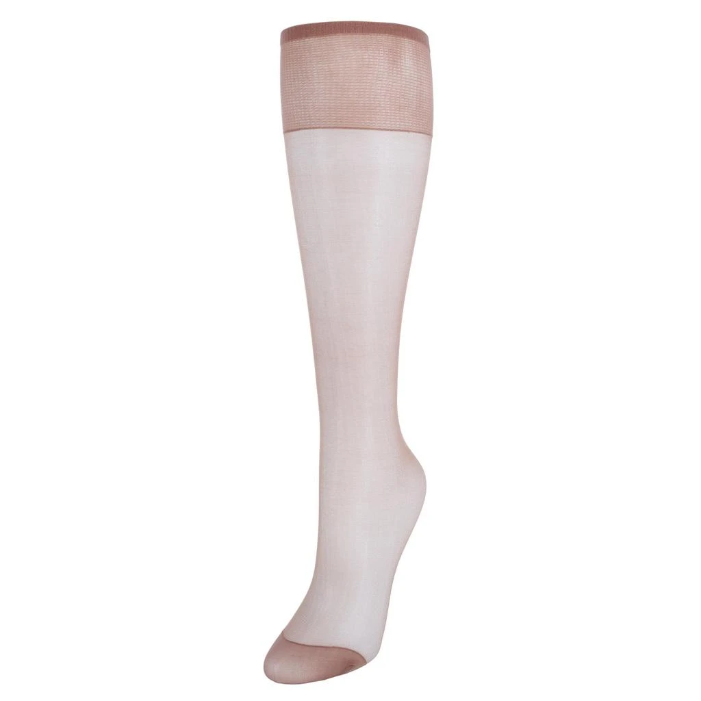 Hanes Women's Silk Reflections Sheer Knee Highs Reinforced Toe (2 Pack) 8