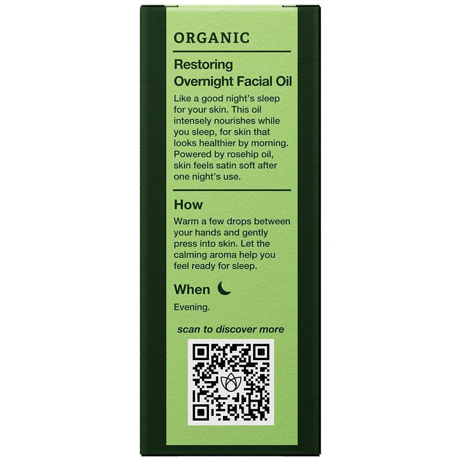 Botanics Organic Restoring Overnight Facial Oil 5