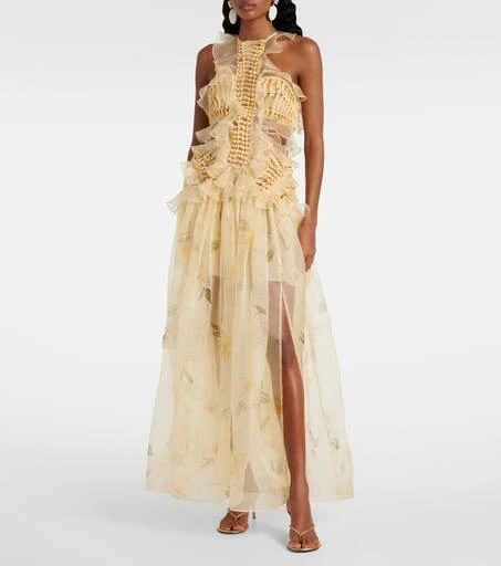 Gianvito Rossi India 70 leather thong sandals 3