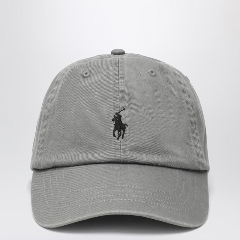 Ralph Lauren Grey baseball cap with logo
