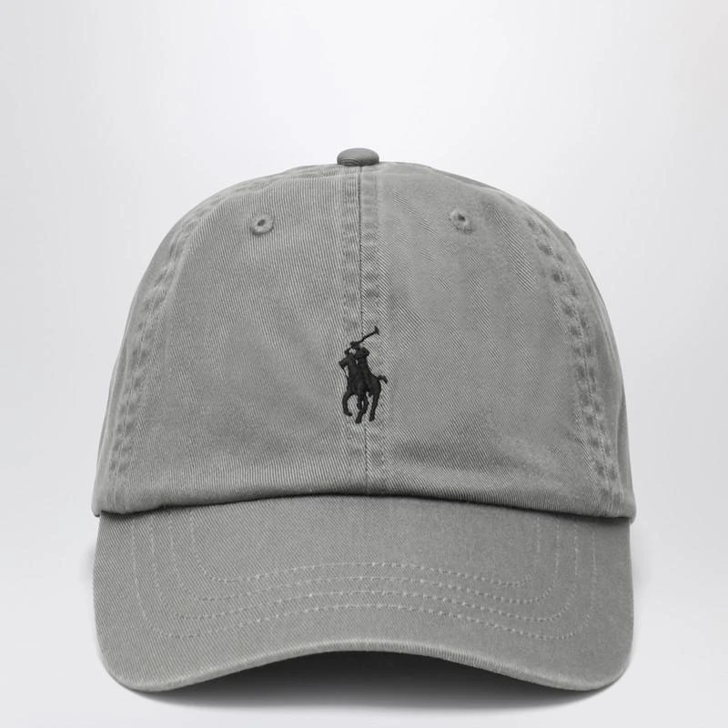 Ralph Lauren Grey baseball cap with logo 1