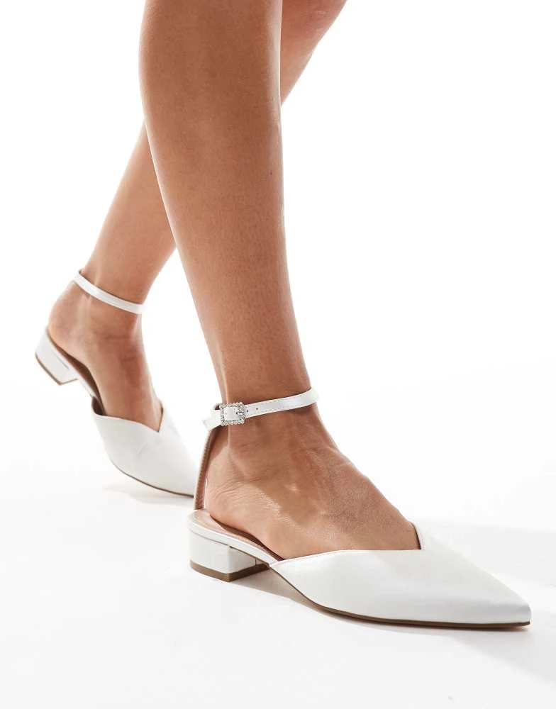 Be Mine Be Mine Bridal Catherine flat shoes in ivory 1