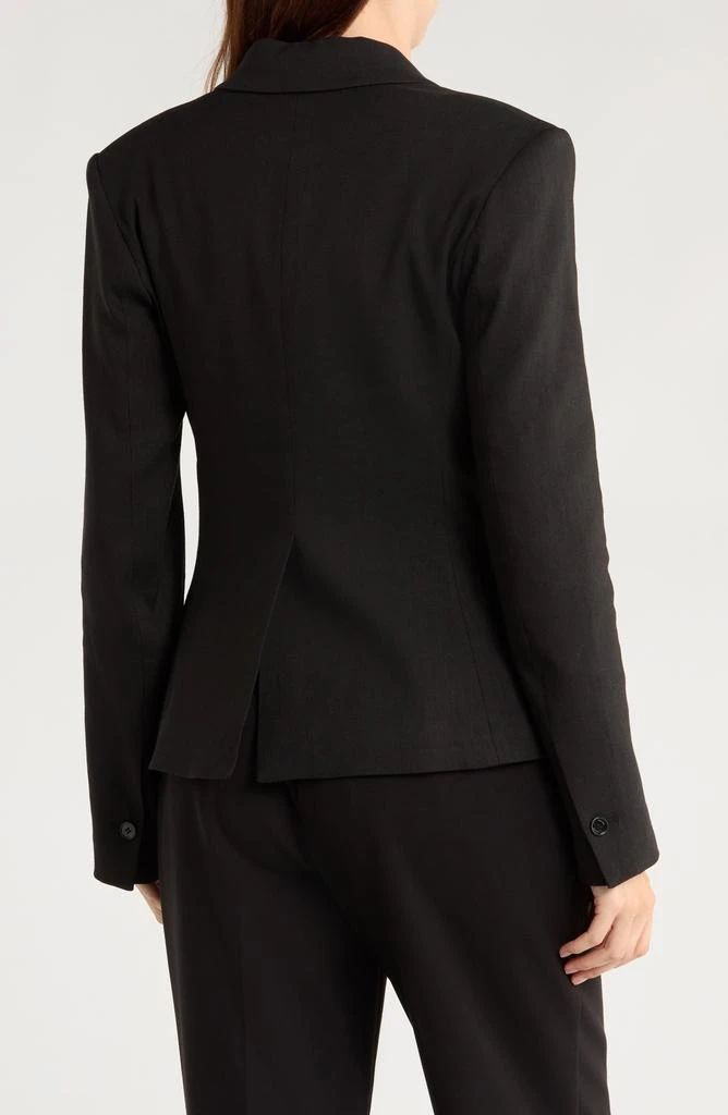 FRAME The Femme Organic Linen Blend Blazer 2