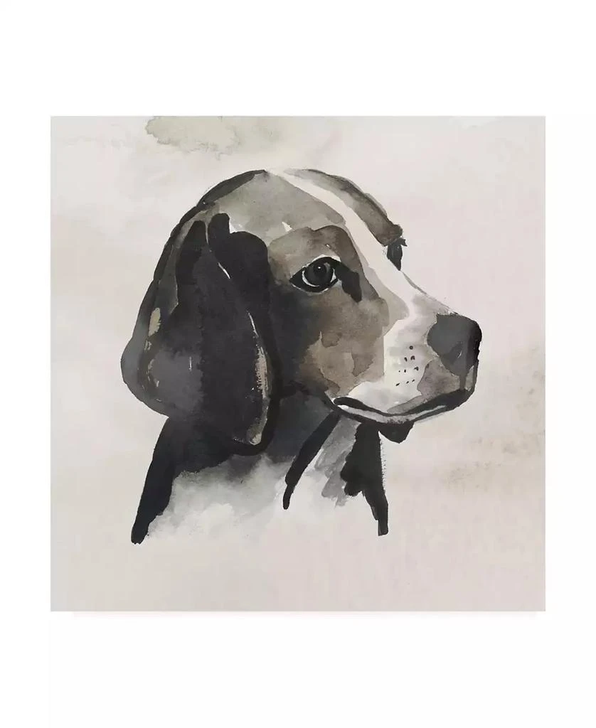 Trademark Global Grace Popp Inked Dogs II Canvas Art - 15" x 20"