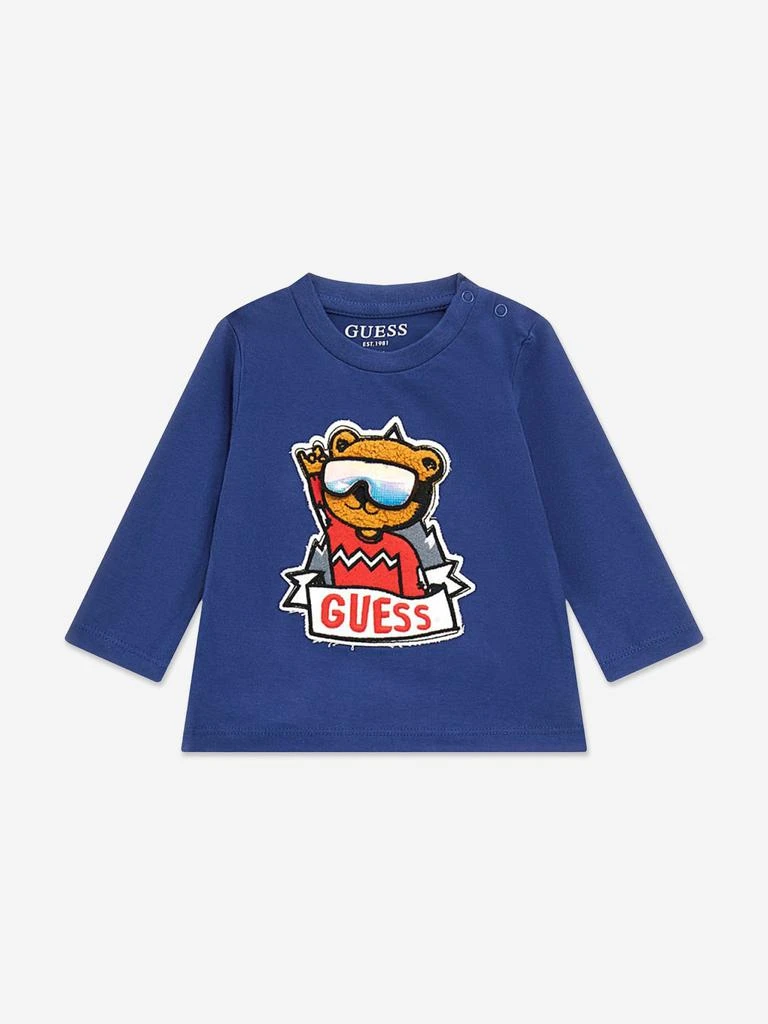 GUESS Guess Baby Boys Denim Pants Set in Blue 2