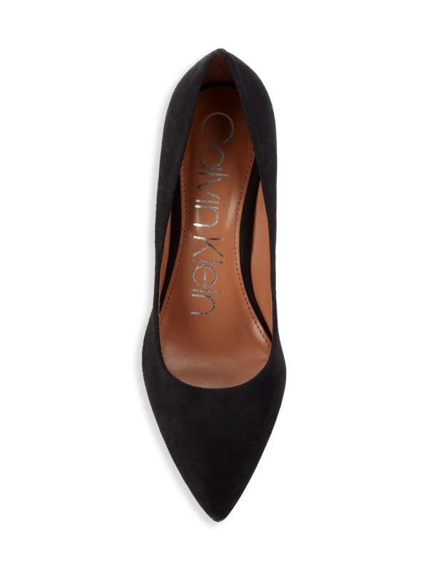 Calvin Klein 85MM Gayle Suede Pumps 6