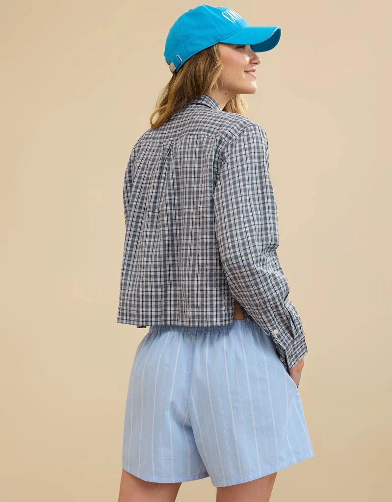 Aerie Aerie Off-Duty Seersucker Pajama Shirt 2