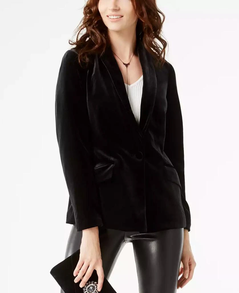 INC International Women's Velvet Blazer, Created for Macy's 1