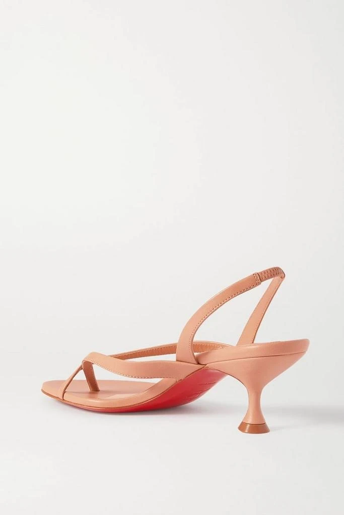 Christian Louboutin Taralita 55 leather slingback sandals 3