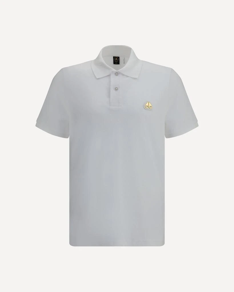 Moose Knuckles Everett Gold Polo Shirt 1