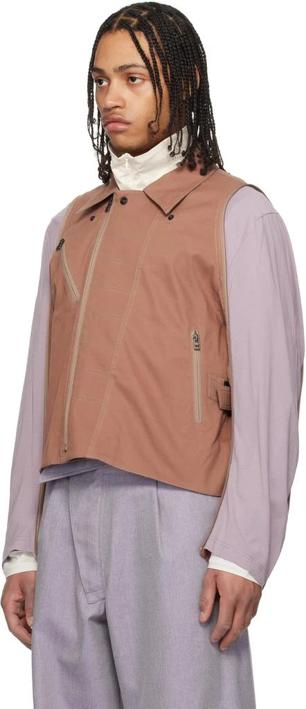 Kiko Kostadinov Brown Fox Racing Edition Fox Jacket 4