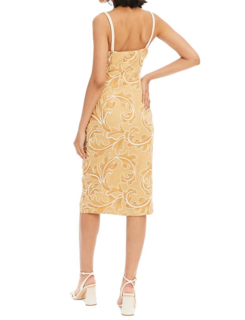 Allison New York Allison New York - Mira Embroidered Midi Dress