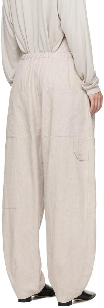 LAUREN MANOOGIAN Beige Painter Trousers 3