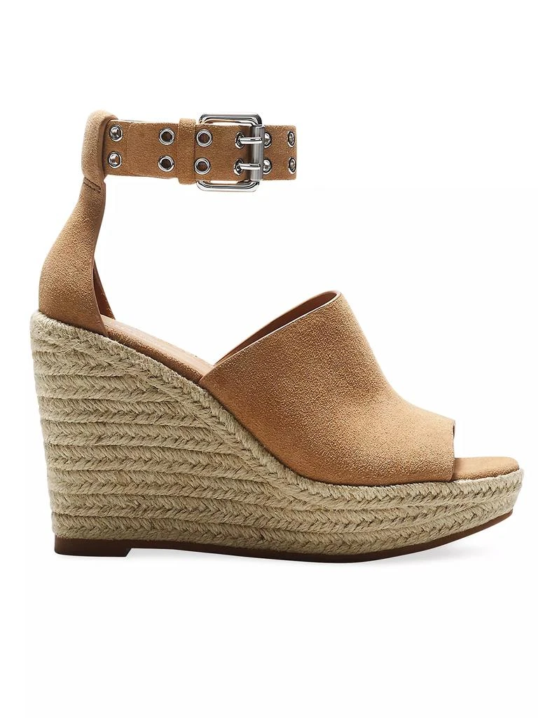 Rag & Bone Anteros 110MM Suede Wedge Espadrilles 1