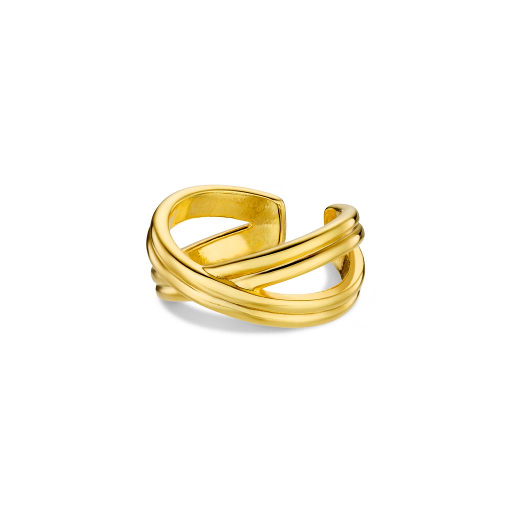 Orelia London Linear Cross Ear Cuff