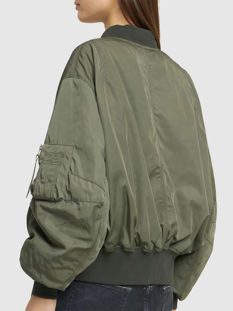 The Attico Anja Nylon Bomber Jacket 2