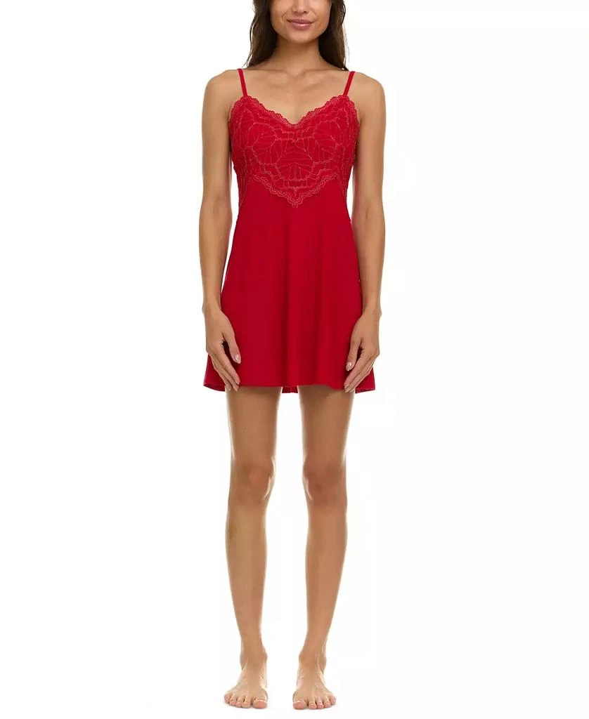 Flora Nikrooz Women's Monique Lace-Trim Chemise 1